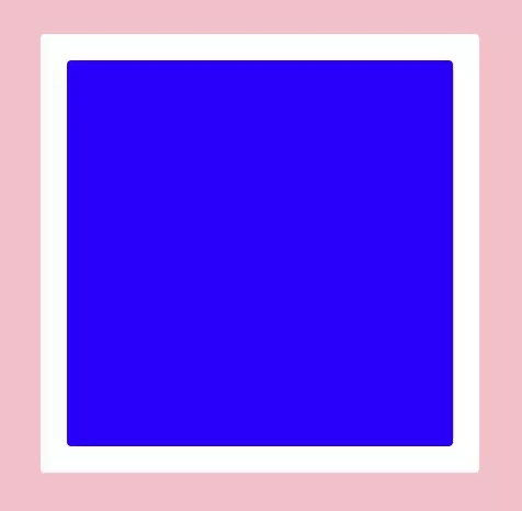 Border color flipping from white to red, with no transition between the colors.